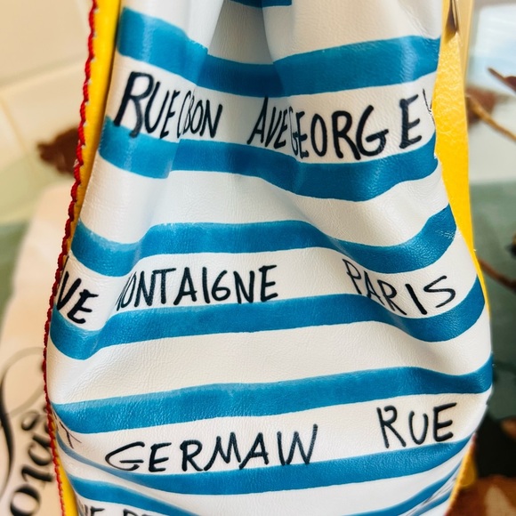 Brighton Fashionista Paris Chic Leather Tote Bag Handbag Rare & Retired NWT - Picture 2 of 11